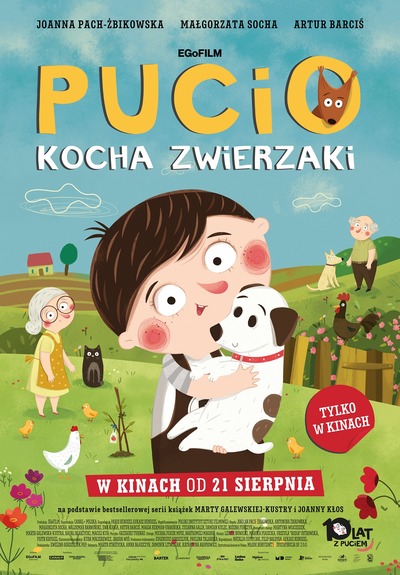 Plakat wydarzenia:  Pucio kocha zwierzaki